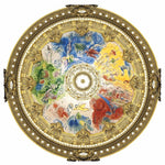 Puzzle MW - 80 pièces - Plafond de l'Opéra de Paris - Chagall - Puzzle en bois Michèle Wilson - Rouge et Noir