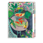 Puzzle Piatnik - 1000 p - Les poissons rouges - Matisse - Puzzle en carton - Rouge et Noir