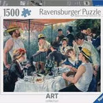Puzzle Ravensburger - 1500 p - Le Déjeuner des Canotiers - Renoir - Puzzle en carton - Rouge et Noir
