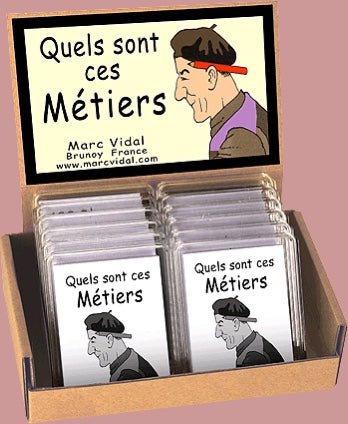 Quels sont ces Métiers - fin de soirée à partager solitaire - Rouge et Noir