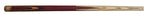 Queue de snooker - Handcrafted Amaranthe - Billard cadeau bel objet - Rouge et Noir