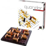 Quoridor voyage - Jeux en bois de stratégie jeu de voyage - Rouge et Noir