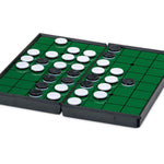 Reversi / Othello voyage - plastique magnétique - GM - Jeux de Voyage - Rouge et Noir