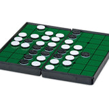 Reversi / Othello voyage - plastique magnétique - GM - Jeux de Voyage - Rouge et Noir