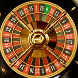 Roulette Romagnoli - Acajou - 60 cm - roulette simple en bois cadeau bel objet - Rouge et Noir