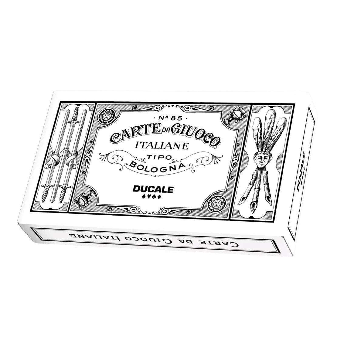 Scopa Bolognaise - jeu de cartes de scopa - Rouge et Noir
