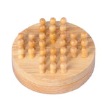 Solitaire mini en bois - solitaires - Rouge et Noir