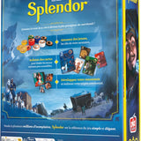 Splendor - Jeu de plateau de stratégie - Rouge et Noir