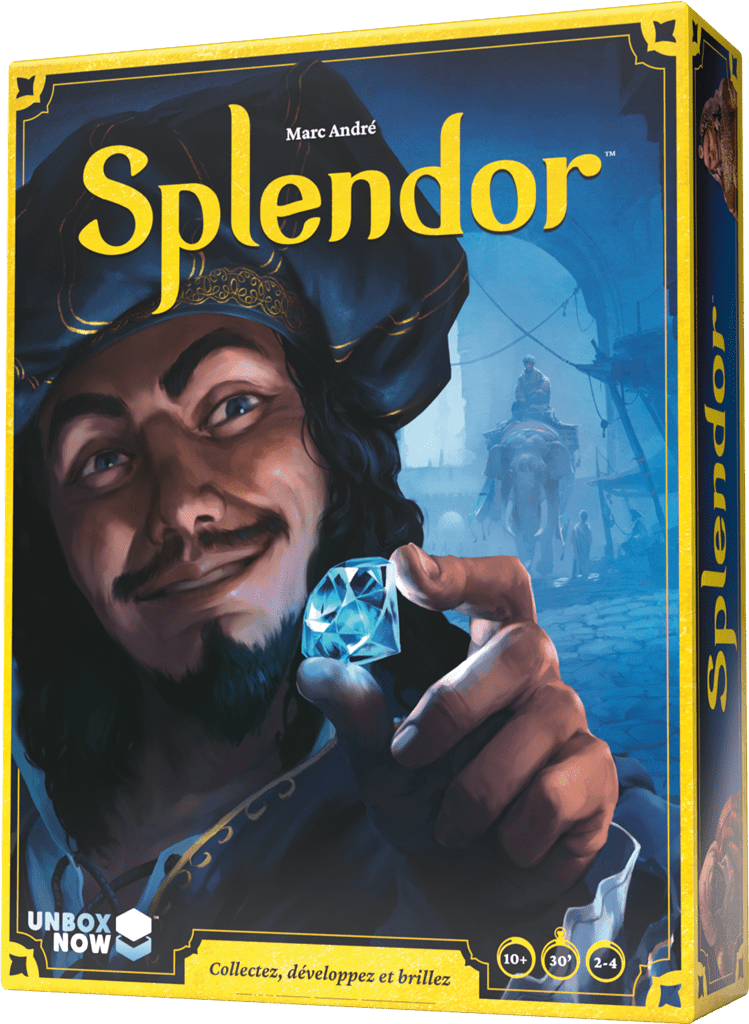 Splendor - Jeu de plateau de stratégie - Rouge et Noir