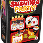 Sushi Go PARTY ! - Jeu de plateau de stratégie d'ambiance - Rouge et Noir