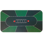 Tapis de poker STAR - Tissu / Néoprène - tapis de poker - Rouge et Noir