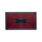 Tapis de poker Texas Hold'em - Néoprène - Rouge - tapis de poker - Rouge et Noir