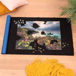 Tapis de puzzle - 1500 p - accessoire de puzzle - Rouge et Noir