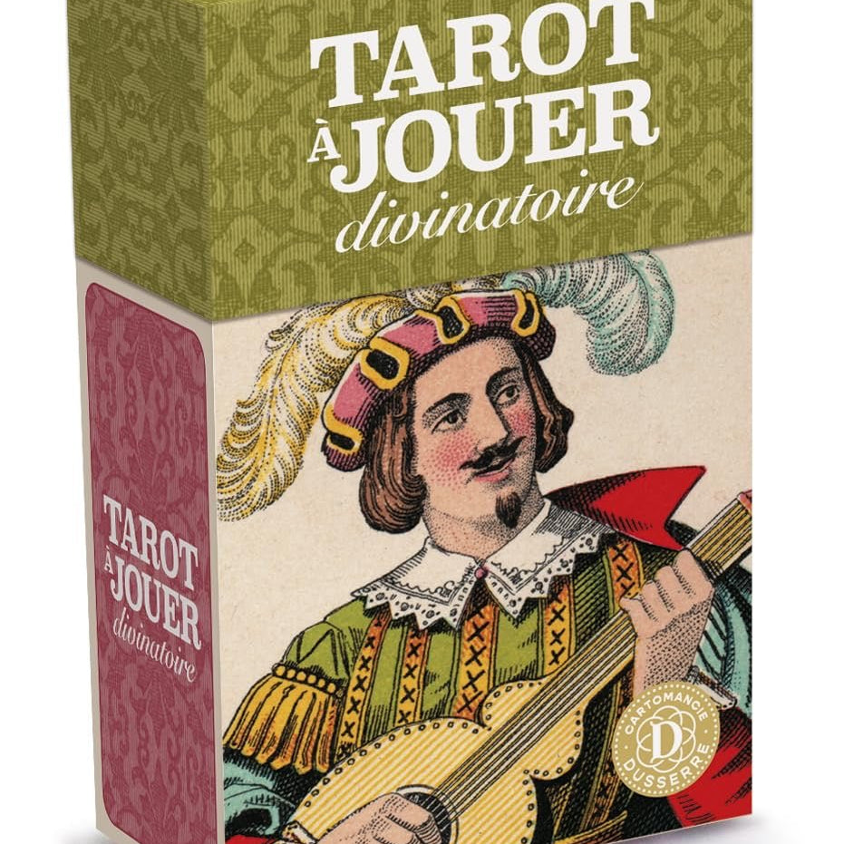 Tarot à jouer Divinatoire - Dusserre - jeu divinatoire - Rouge et Noir