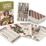 Tarot à jouer Divinatoire - Dusserre - jeu divinatoire - Rouge et Noir