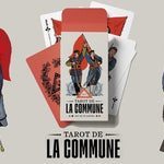 Tarot de la commune - jeu de cartes jeu de tarots à jouer - Rouge et Noir