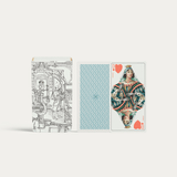 Tarot Grimaud - Nouvelle édition Luxe - jeu de cartes jeu de tarots à jouer coffret de cartes luxe - Rouge et Noir