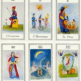 Tarot Omaha - Les étoiles - jeu divinatoire - Rouge et Noir