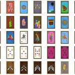 Tarot Persan de Mme Indira - Divination - Esotérisme - Rouge et Noir