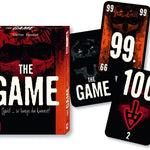 The Game - Jeu de plateau de stratégie coopératif - Rouge et Noir