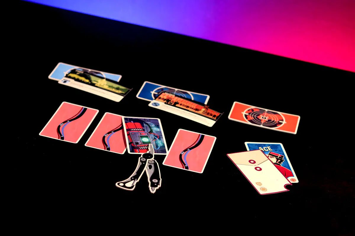 Time Bomb - Undercover - Jeu de plateau de stratégie et de rôles - Rouge et Noir
