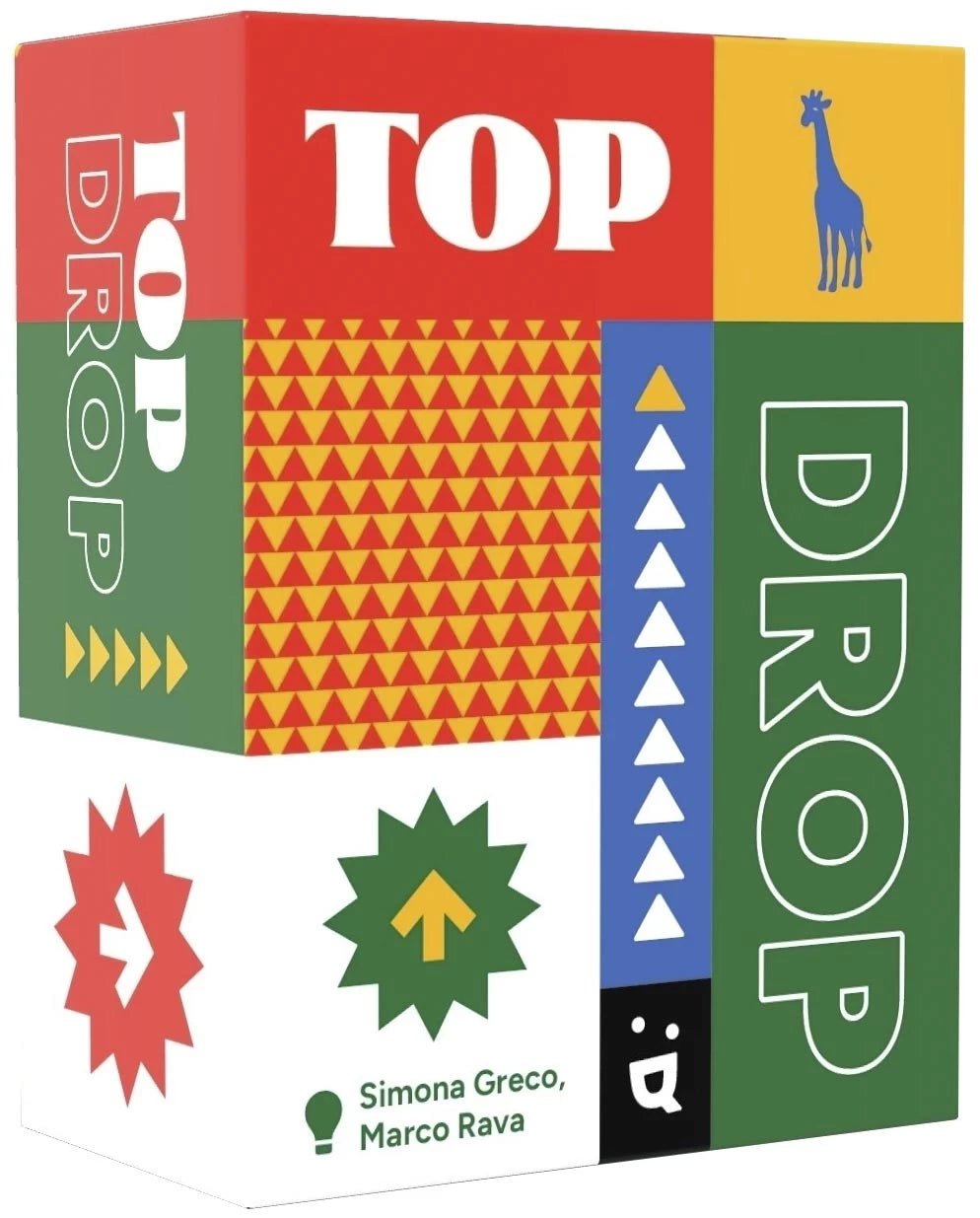 Top Drop - Jeu de plateau ambiance - Rouge et Noir