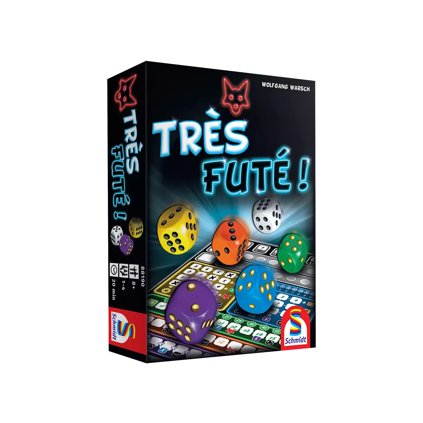 Très futé ! - jeu de plateau de stratégie et ambiance - Rouge et Noir