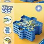 Trieur de pièces pour puzzle - 1000p - accessoire de puzzle - Rouge et Noir