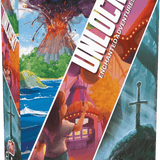 Unlock ! - Enchanted Adventures - Jeu de plateau de stratégie coopératif - Rouge et Noir