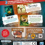 Unlock ! - Kids histoires de l'île d'émeraude - Jeu de plateau de stratégie coopératif - Rouge et Noir