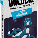 Unlock ! Short Adventures - Le chat de M.Schrödinger - Jeu de plateau de stratégie coopératif - Rouge et Noir