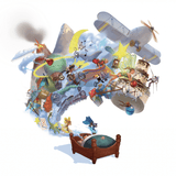 When I Dream - Jeu de plateau d'ambiance et de stratégie de rôles enfants - Rouge et Noir