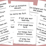100 Contrepèteries de salon - fin de soirée à partager - Rouge et Noir