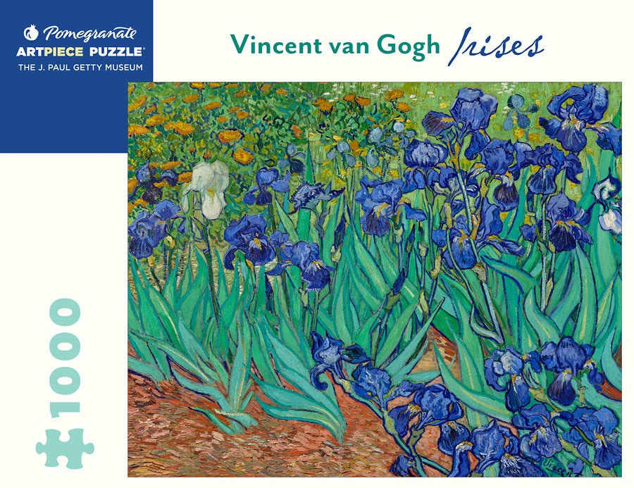 Puzzle Pomegranate - 1000 p - Iris - Van Gogh - Puzzle en carton - Rouge et Noir